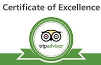 Trip Advisor Certificate of Excellence